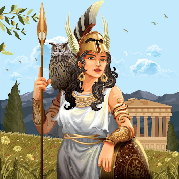 Diosa Atenea: características, atributos, culto, historia…