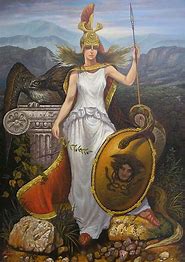Minerva diosa - Dioses griegos, romanos, aztecas...